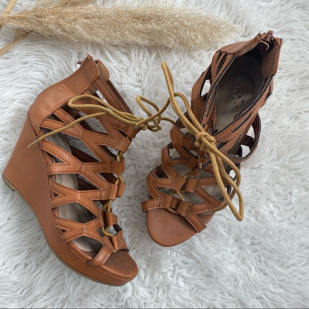 Top Moda Wedges - Picture 2 of 7